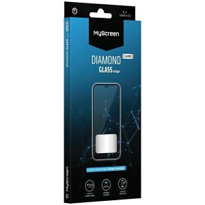 MyScreen Protector Diamond Glass Edge Lite edzett üveg kijelzővédő fekete szegéllyel TCL 406s/TCL 406