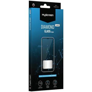 MS Diamond Glass Edge Lite edzett üveg fekete szegéllyel Samsung Galaxy M35