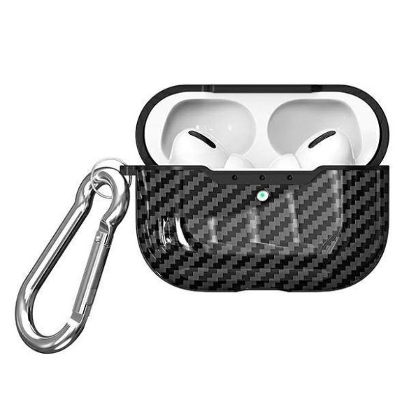 Beline AirPods Carbon Cover Air Pods 3 fekete tok