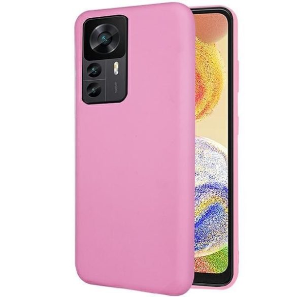 Beline Etui Candy Xiaomi 12T világos rózsaszínű tok