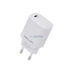   Beline töltő 1x USB-C 20 W, fehér (csak a fej) PD 3.0 BLNCW20
