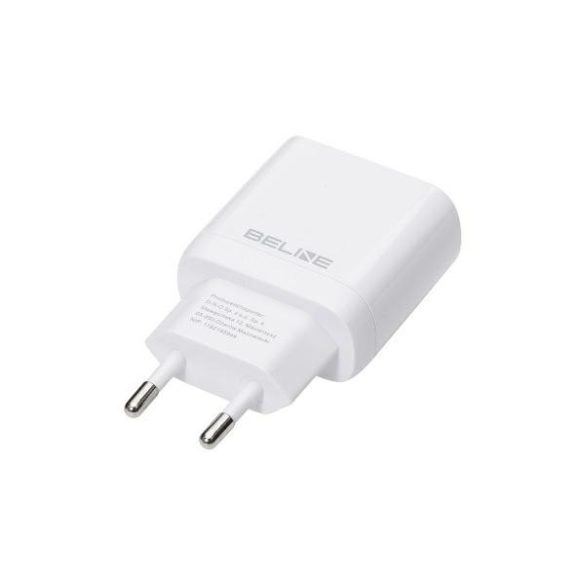 Beline BLNCW25 hálózati töltő 1xUSB-C csatlakozóval 25W GaN fehér