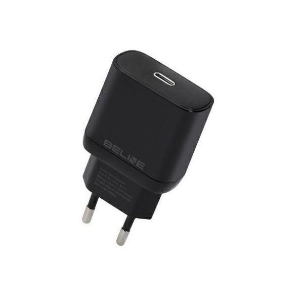 Beline BLNCB30 hálózati töltő 1xUSB-C csatlakozóval 30W GaN fekete