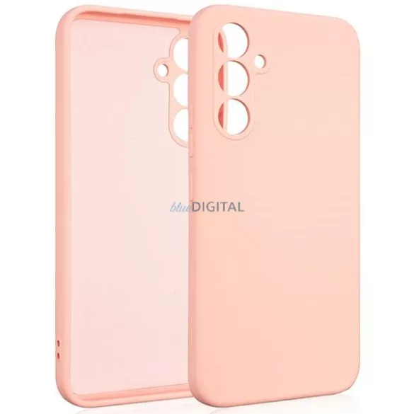 Beline Etui Szilikon Samsung A34 5G A346 rózsaarany tok
