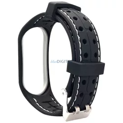 Beline óraszíj Smart Mi Band 3/4 fekete/fehér