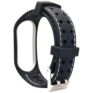 Beline óraszíj Smart Mi Band 6/5 fekete/fehér