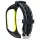 Beline óraszíj Sport Mi Band 3/4 fekete/lime