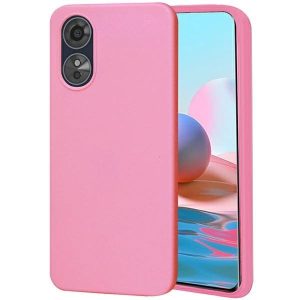 Beline Etui Candy Oppo A17 világos rózsaszínű tok