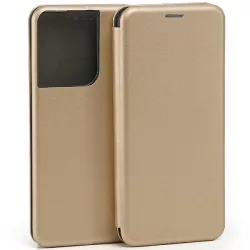 Beline Etui mágneses könyvtok Oppo Reno 8 arany