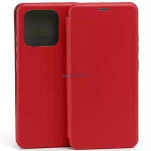 Beline Etui mágneses könyvtok Xiaomi 12C vörös