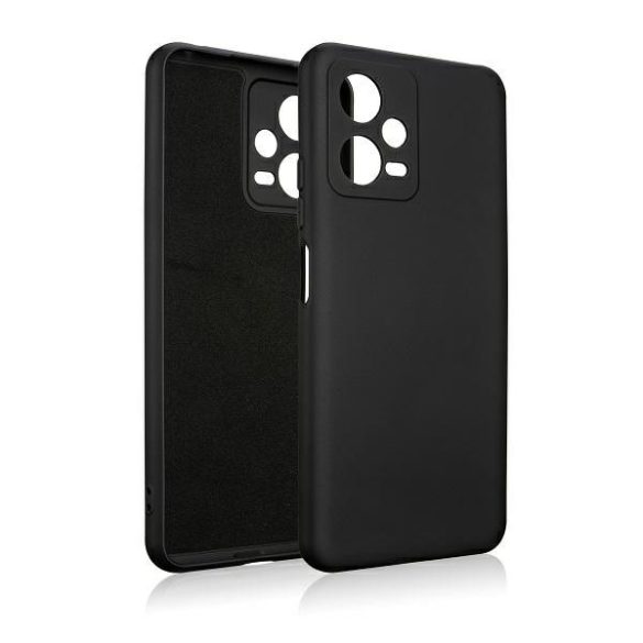 Beline Etui Szilikon Xiaomi Redmi Note 12 5G / Poco X5 5G fekete tok