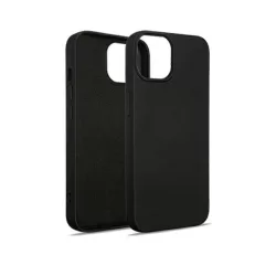 Beline Etui szilikon iPhone 15 6.1" fekete tok