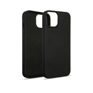 Beline Etui szilikon iPhone 15 / 14 / 13 6.1" fekete tok