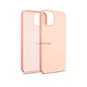 Beline Etui szilikon iPhone 15 6.1" - rózsaarany tok