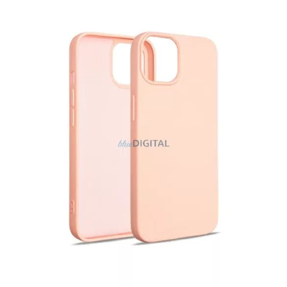 Beline Etui szilikon iPhone 15 6.1" - rózsaarany tok