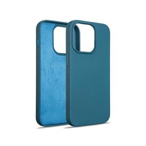 Beline Etui szilikon iPhone 15 Pro 6,1" kék tok