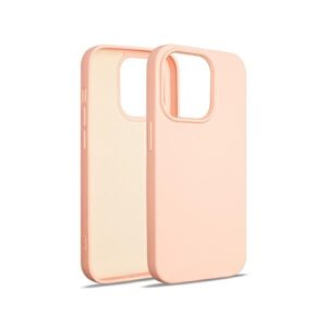 Beline Etui Szilikon iPhone 15 Pro 6,1" rózsaarany tok