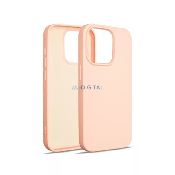 Beline Etui Szilikon iPhone 15 Pro 6,1" rózsaarany tok
