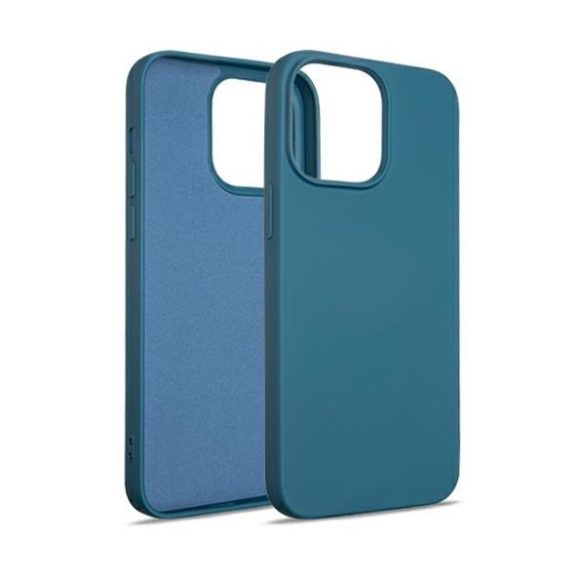 Beline Etui szilikon iPhone 15 Pro Max 6,7" kék tok