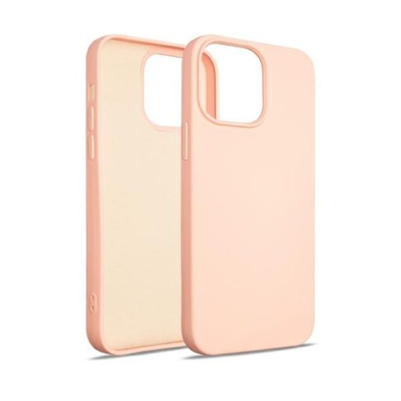 Beline Etui Szilikon iPhone 15 Pro Max 6,7" rózsaarany tok