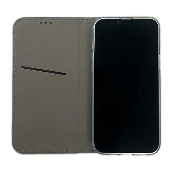 Etui Smart mágneses könyvtok iPhone 15 / 14 / 13 6.1" fekete