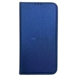  Etui Smart mágneses könyvtok iPhone 15 6.1" tengerészkék