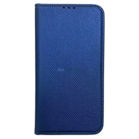 Etui Smart mágneses könyvtok iPhone 15 6.1" tengerészkék