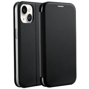 Beline Etui mágneses könyvtoktok iPhone 15 / 14 / 13 6.1" fekete