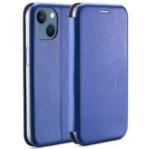 Beline Etui mágneses könyvtoktok iPhone 15 / 14 / 13 6.1" kék