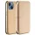 Beline Etui mágneses könyvtoktok iPhone 15 6.1" arany színben