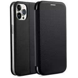   Beline Etui mágneses könyvtok iPhone 15 Pro 6,1" fekete