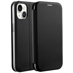   Beline mágneses könyvtoktok iPhone 15 Plus 6,7" fekete