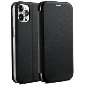 Beline Etui mágneses könyvtok iPhone 15 Pro Max 6,7" fekete