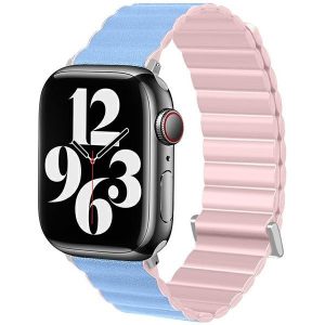 Beline óraszíj Apple Watch Magnetic Pro 38/40/41mm rózsaszín/sierra box