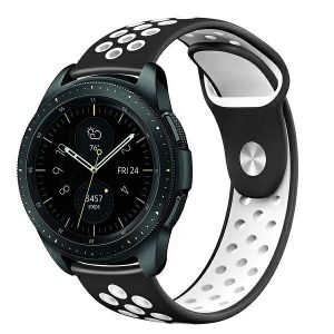 Beline óraszíj Watch 20mm Sport Szilikon szilikon fekete/fehér doboz