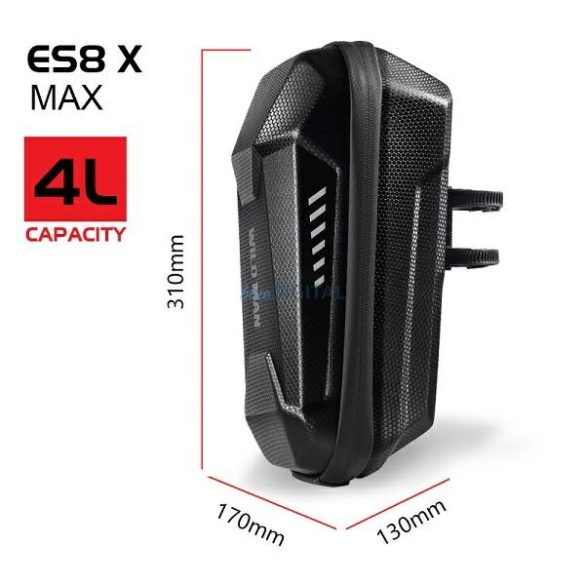 WILDMAN ES8X Max robogó vázra szerelhető telefontartó fekete