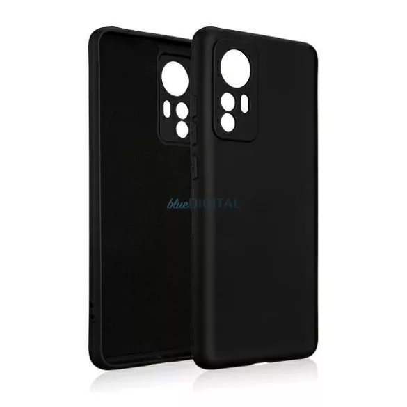 Beline Etui Szilikon Xiaomi Redmi 12 szilikon fekete tok
