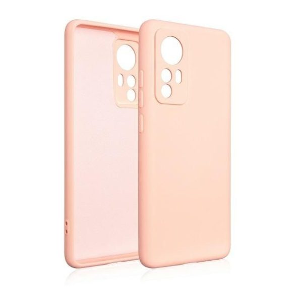 Beline Etui Szilikon Xiaomi Redmi 12 rózsaarany tok