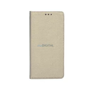 Etui Smart Magnet könyv Honor 90 arany tok