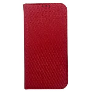 Etui Smart Magnet könyv Honor 90 Lite piros tok