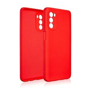 Beline Etui Szilikon Motorola Moto G82 5G piros tok