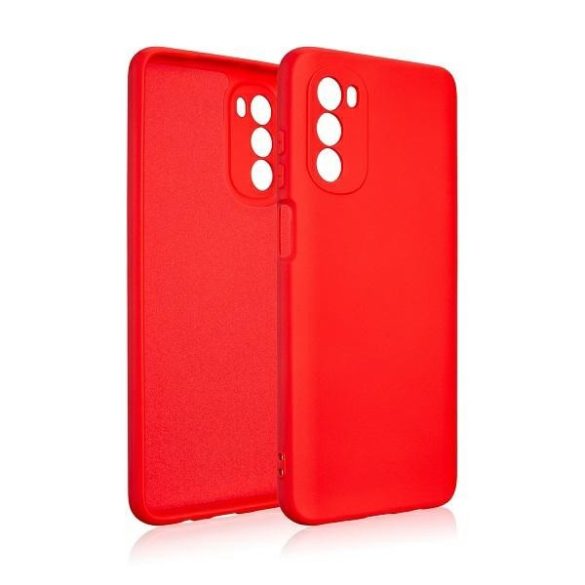 Beline Etui Szilikon Motorola Moto G82 5G piros tok