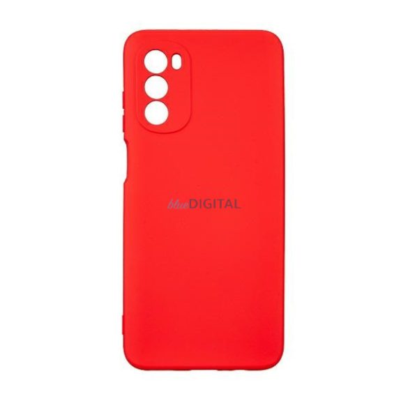Beline Etui Szilikon Motorola Moto G82 5G piros tok
