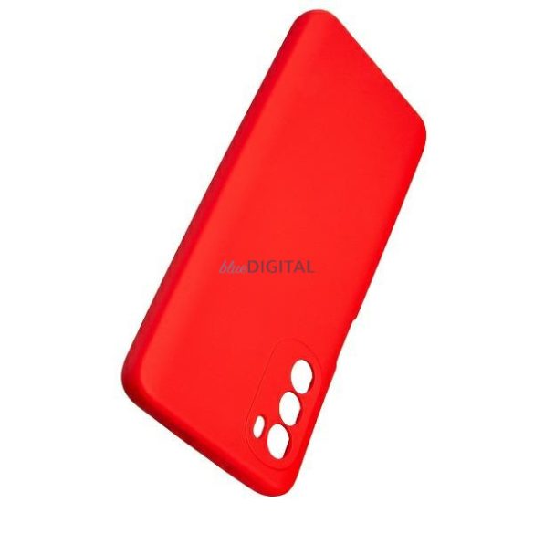 Beline Etui Szilikon Motorola Moto G82 5G piros tok