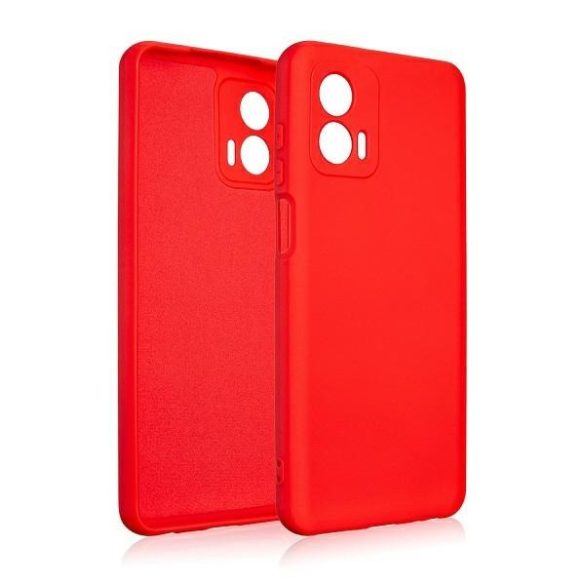 Beline Etui Szilikon Motorola MOTO G73 piros tok