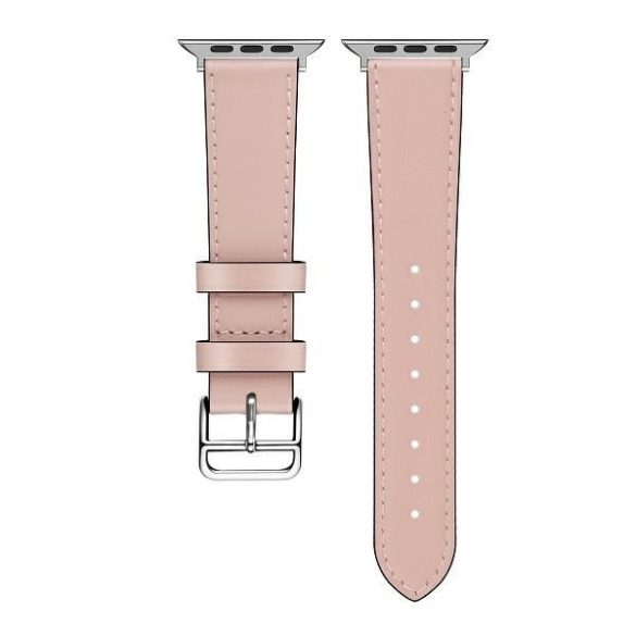 Beline pasek Watch 20mm Hermes bőr pink box