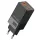 Beline Ład. hálózat. 2x USB-C + 1x USB 65 W, fekete (csak a fejrész) PD 3.0 + QC 3.0 BLN3CB65 GaN