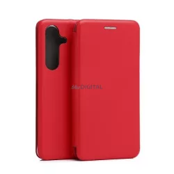Beline Etui mágneses könyvtok Samsung S24 S921 piros