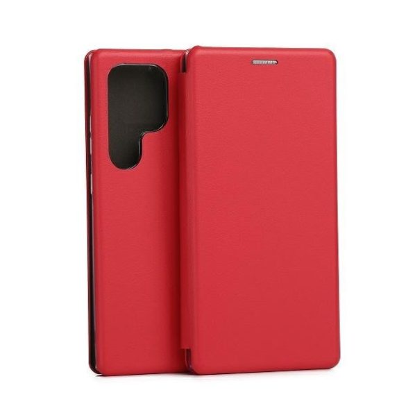 Beline Etui mágneses könyvtok Samsung S24 Ultra S928 piros