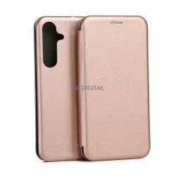   Beline flipes mágneses tok Samsung S24+S926 rózsaszín-arany/rosegold